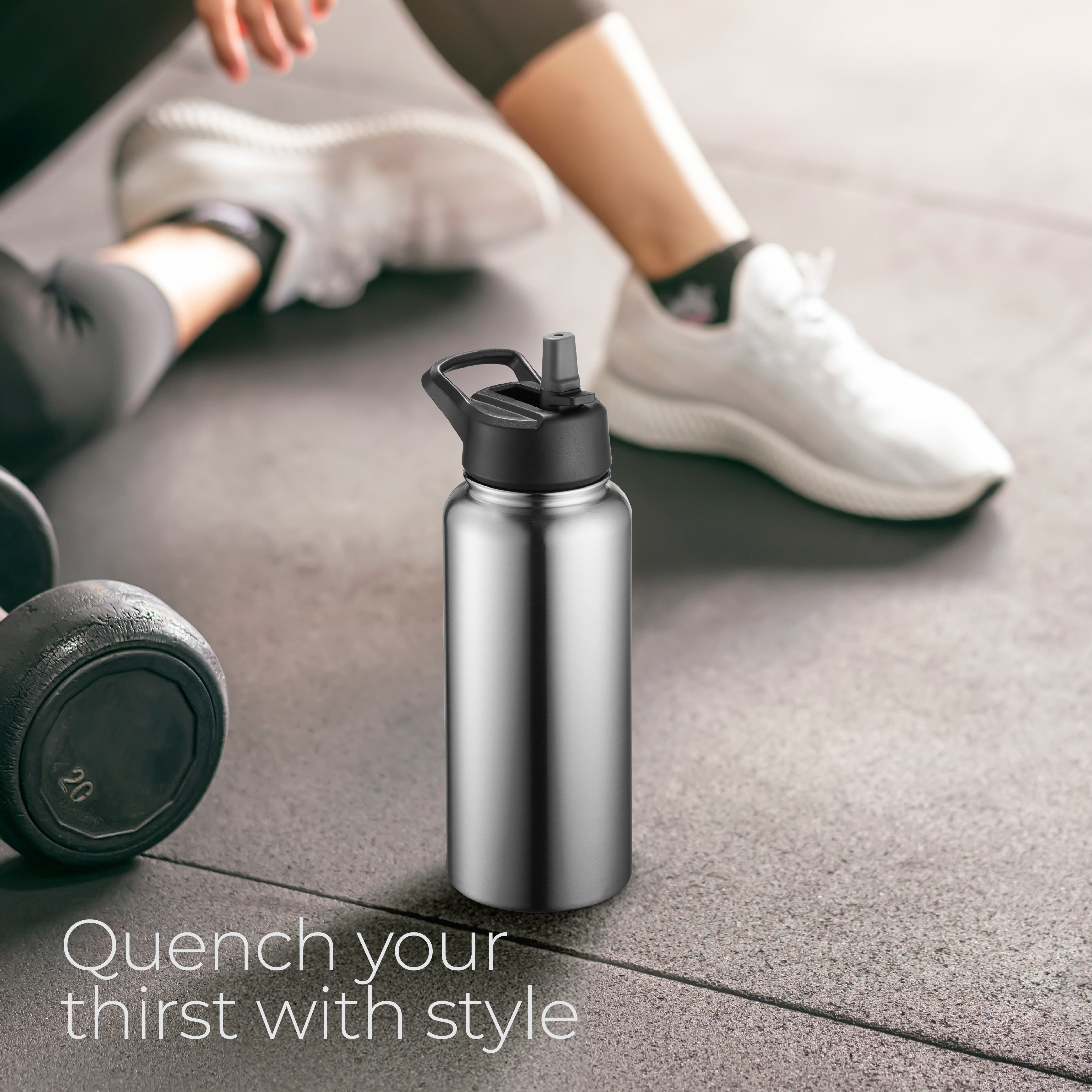 Insulated Water Bottle 32oz Stainless