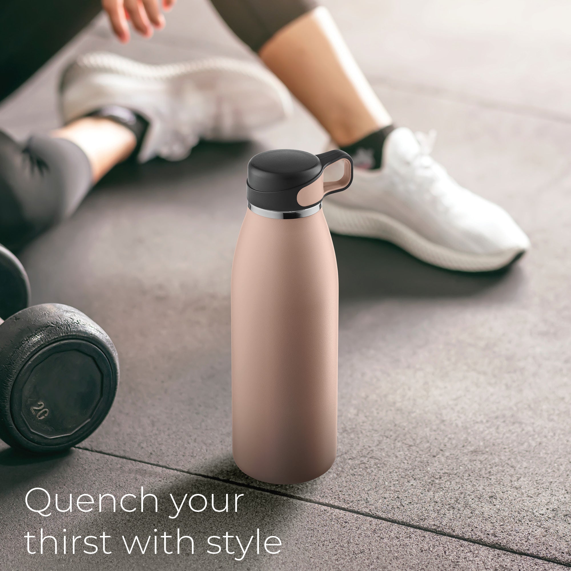 Loop Water bottle 32oz. Peach