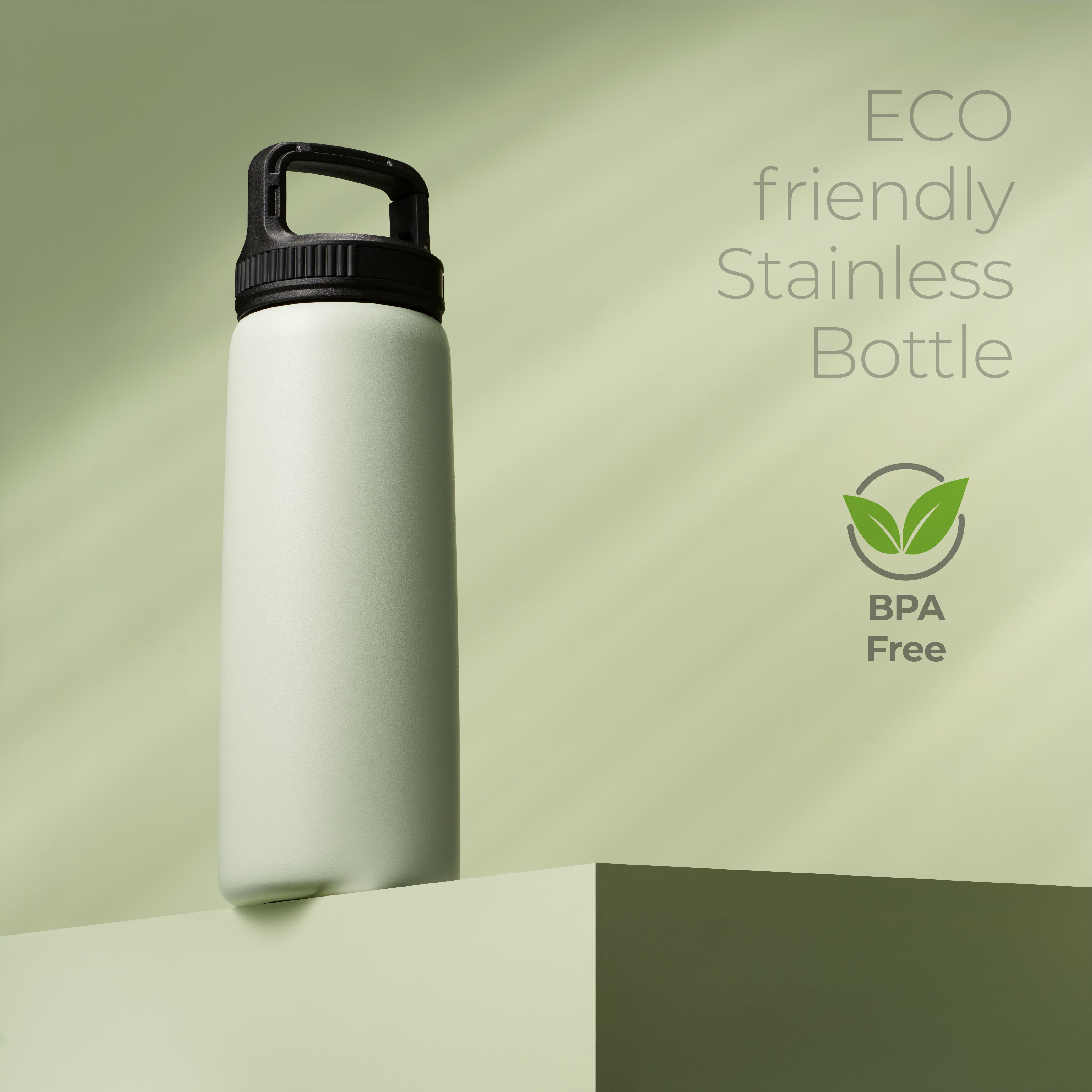 Insulated Water Bottle 25oz Green