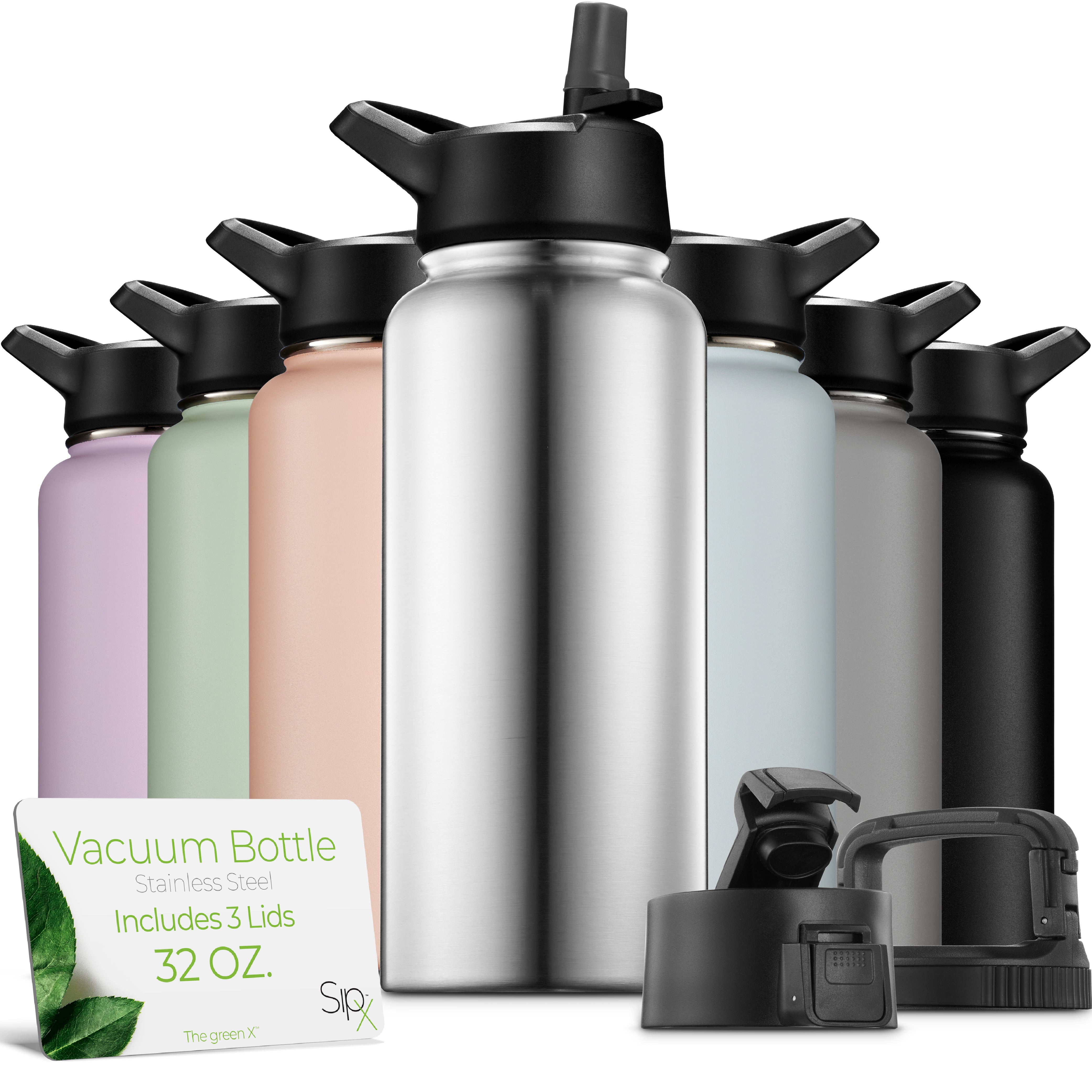 Insulated Water Bottle 32oz Stainless