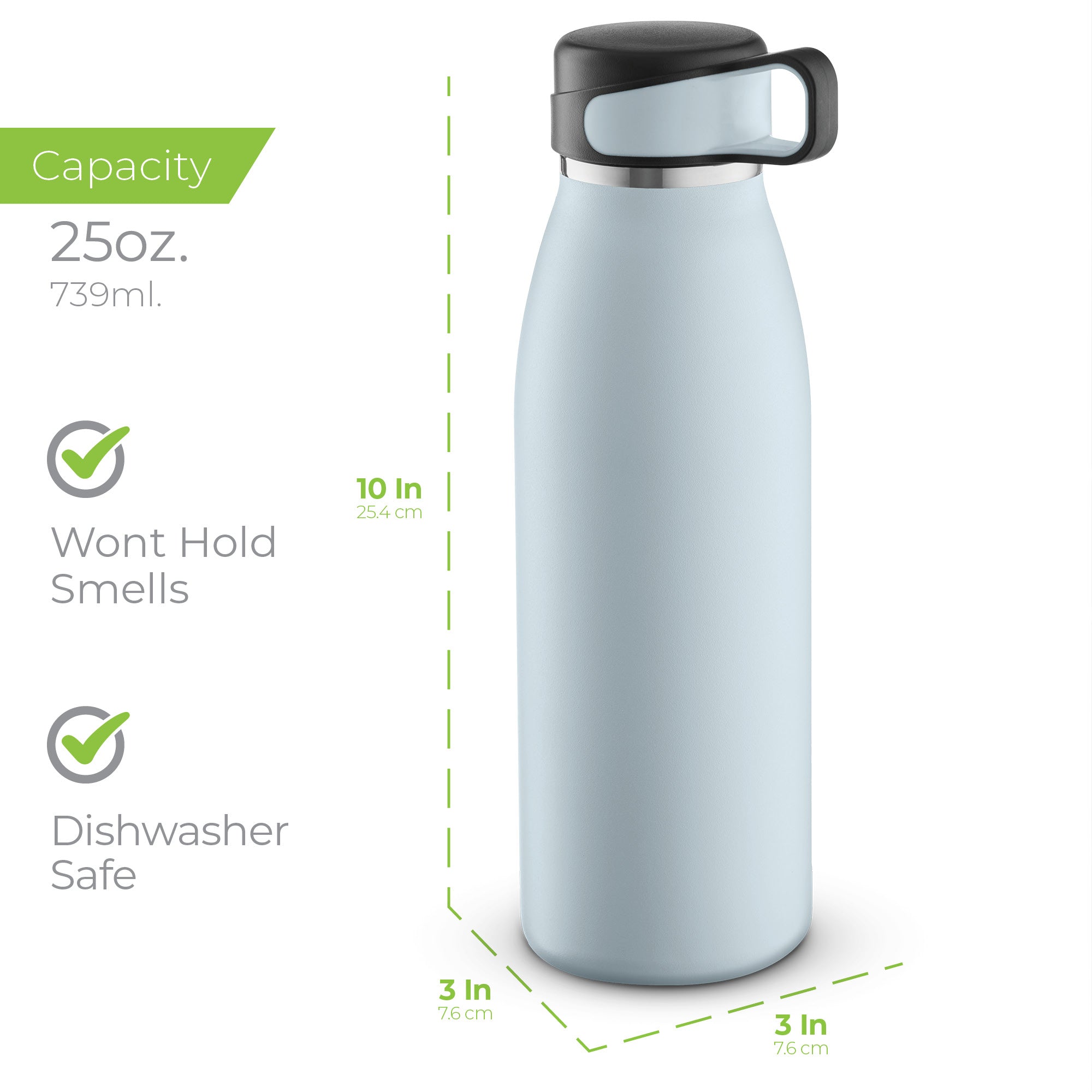 Loop Water bottle 25oz Blue