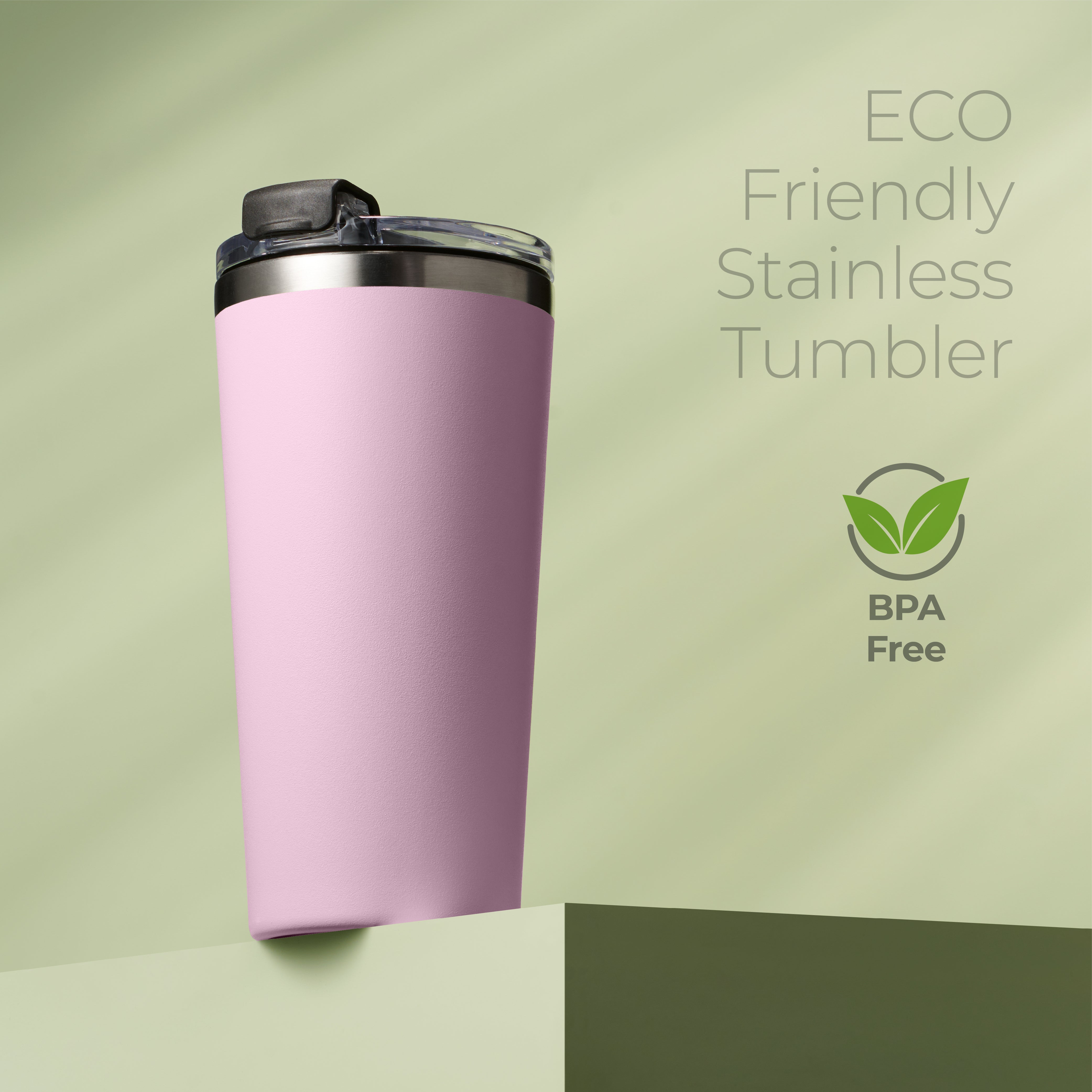 Premium Tumbler 16oz. Pink